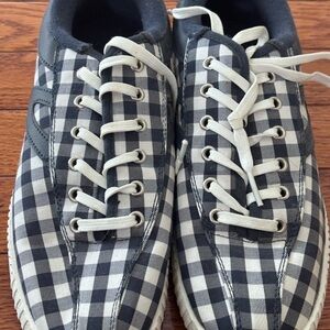 Draper James Navy Sneakers with White Laces